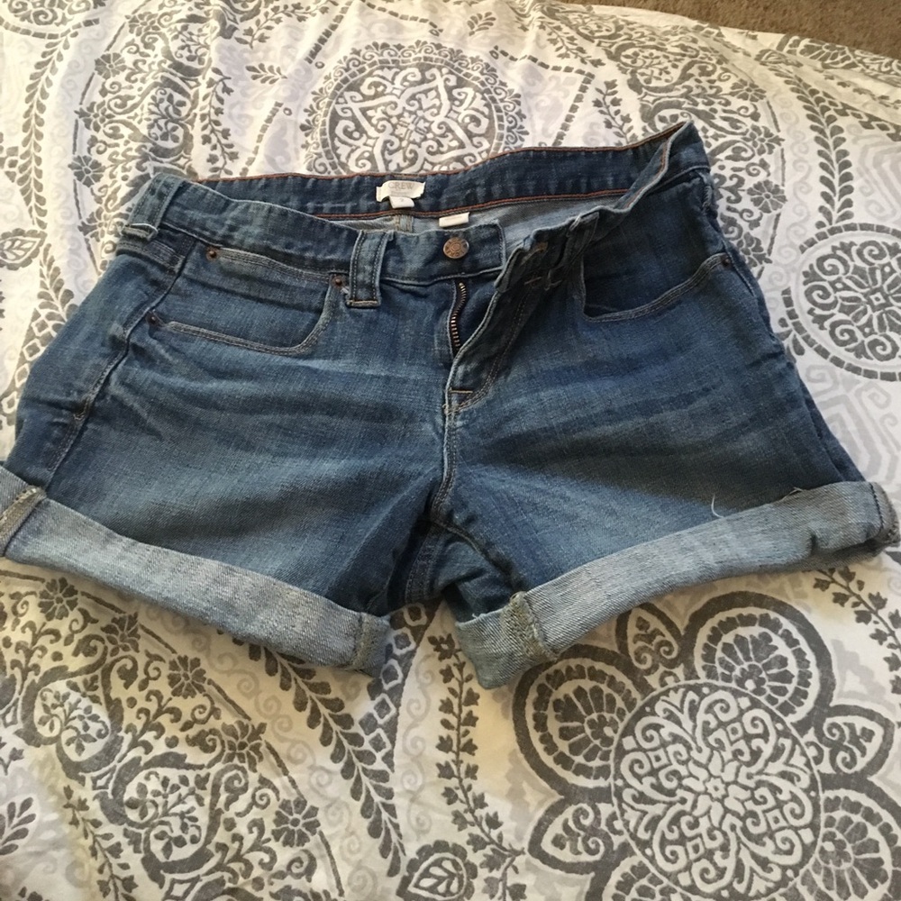 J Crew denim shorts